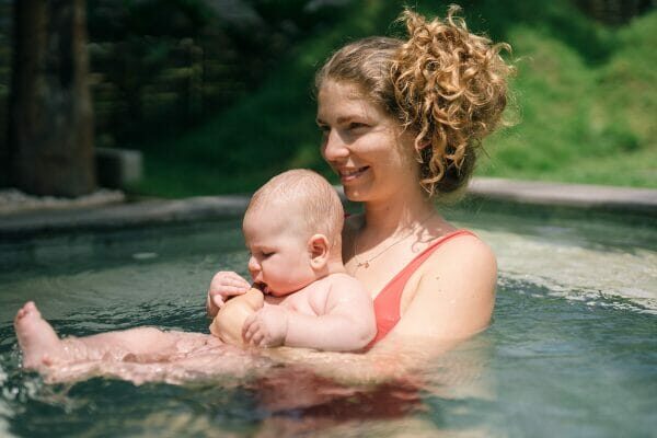 Introduce a daily bath time